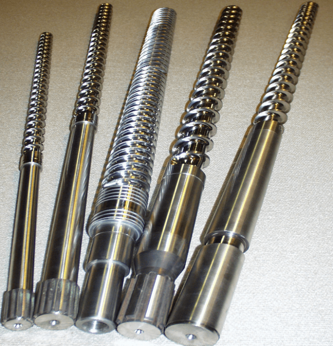 Injection Molding Feed Screws AIC Equipment & PlastiCo®