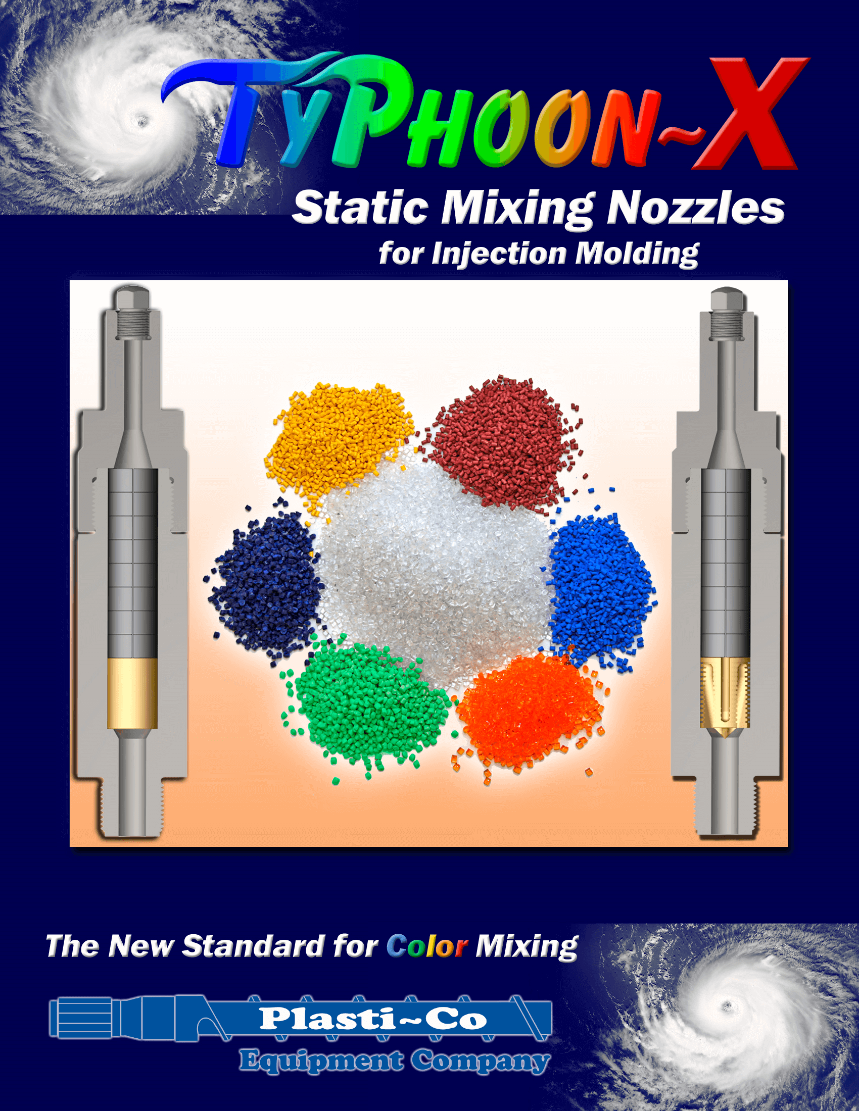 Nozzles for Molding Machines Mixing Nozzles for Molding